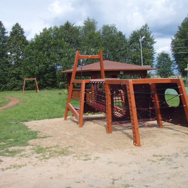 "Tarzan šūpole" su kāpnes AM013