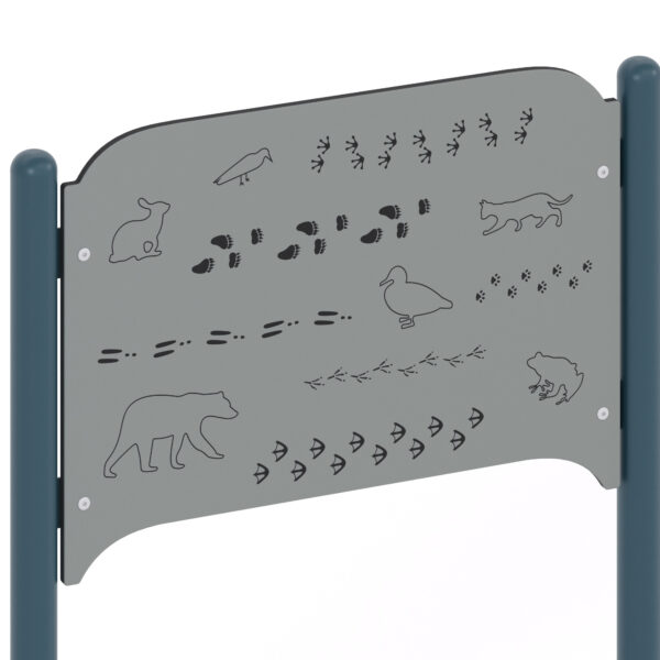 Āra izglītojoša sieniņa "Pēdsakai"